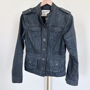 Aeropostale Charcoal Utility Jacket